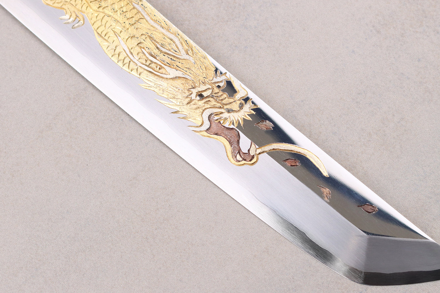 Couteau sakimaru takohiki 39cm japonais artisanal Sakai Takayuki Zangetsu Shogyō Mujō + saya
